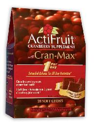 ActiFruit�<BR>20 chewable tablets