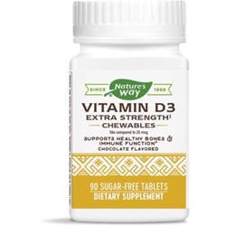 Vitamin D3 (50mcg) 2000IU90 Chocolate flavour Chewable tablets