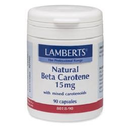 Beta Carotene (Natural)with mixed carotenoids 15mg90 capsules