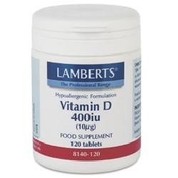 Vitamin D3 (10mcg) 400iu120 tablets