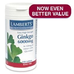 Ginkgo biloba6000mg180 tablets