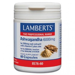 Ashwagandha Capsules 6000mg 60 capsules