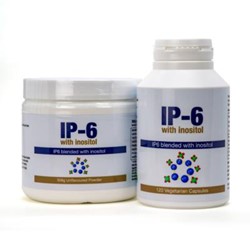 IP-6 with Inositol in Capsules (120 caps) or  IP6 with Inositol unflavoured Powder (308g)