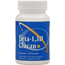 Beta 1,3-D glucan 500mg 60 capsules
