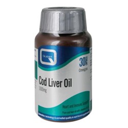 Cod Liver Oil 1000mg30 and 90 Capsules