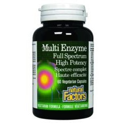 Multi Enzyme Full Spectrum High Potency60 Veg cap