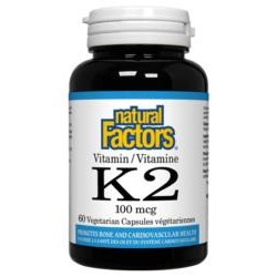 Vitamin K2 100 mcg60 Veg Caps