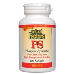 Phosphatidylserine Non-GMO Soy Free 100 mg 60 softgels