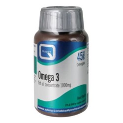 Omega 3 Fish Oil 1000mg 45 and 90 Capsules