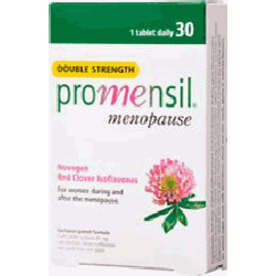Promensil Double Strength(Red Clover Extract)80mg Strength30 tablets1 months supply