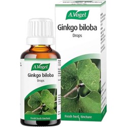 Ginkgo biloba 50 or 100ml tincture and 120 tablets