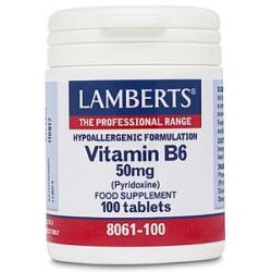 Vitamin B6 50mg100 tablets