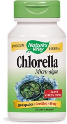 Chlorella<br>410mg<br>100 capsules