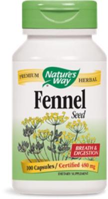 Fennel Seed<br>480mg<br>100 capsules