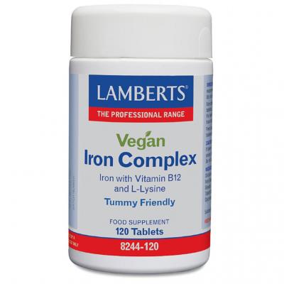 Vegan Iron  Complex 120 tablets