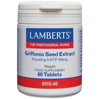 Griffonia Seed Extract (5HTP 100mg) 60 tablets