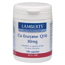 Co-Enzyme Q10 30mg 60 or 180 vegetarian capsules