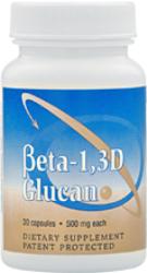 Beta 1,3-D glucan 500mg<br>30 capsules