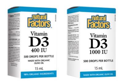 Vitamin D3 Drops in coconut oil base