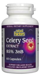 Celery Seed Extract<br>85% 3nB<br>60 capsules