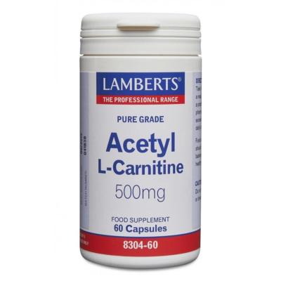 Acetyl L Carnitine 500mg 60caps