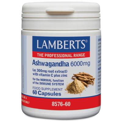 Ashwagandha Capsules 6000mg 60 capsules