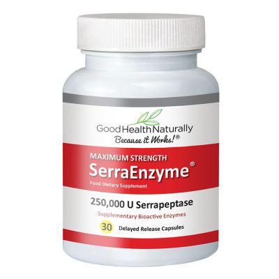 Serra Enzyme® 250,000 units, Maximum Strength