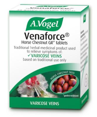 Venaforce® horse chestnut for varicose veins 30 or 60 tablets